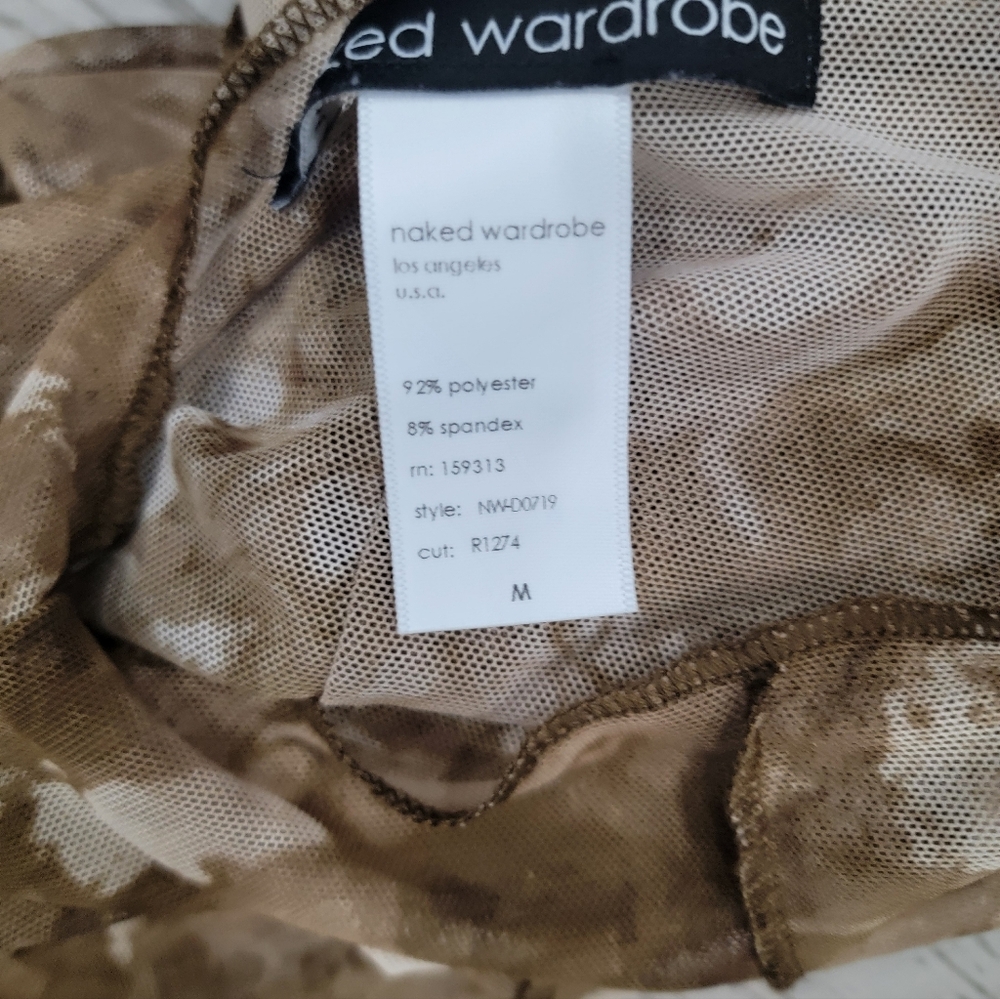 Mesh Dress Naked Wardrobe - Picture 11 of 11